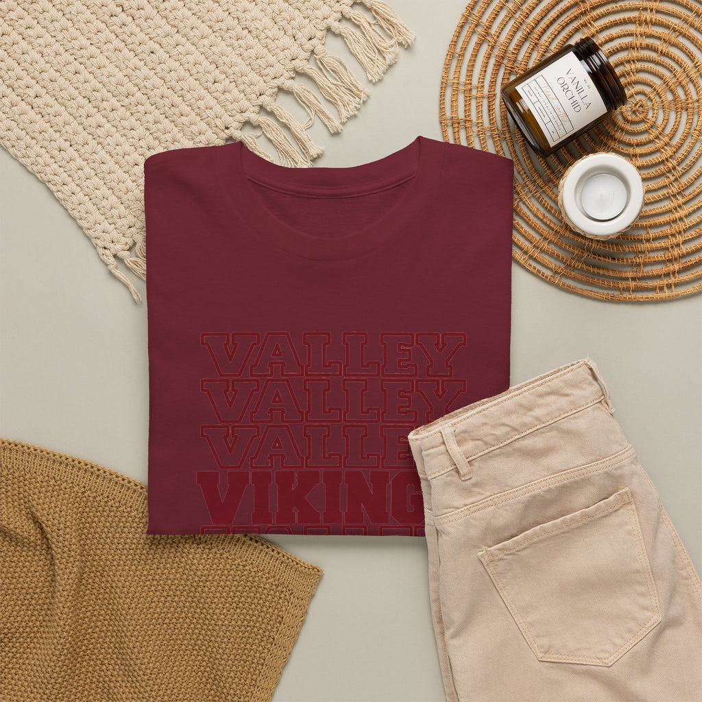Valley Vikings Repeating Varsity Spirit T-Shirt