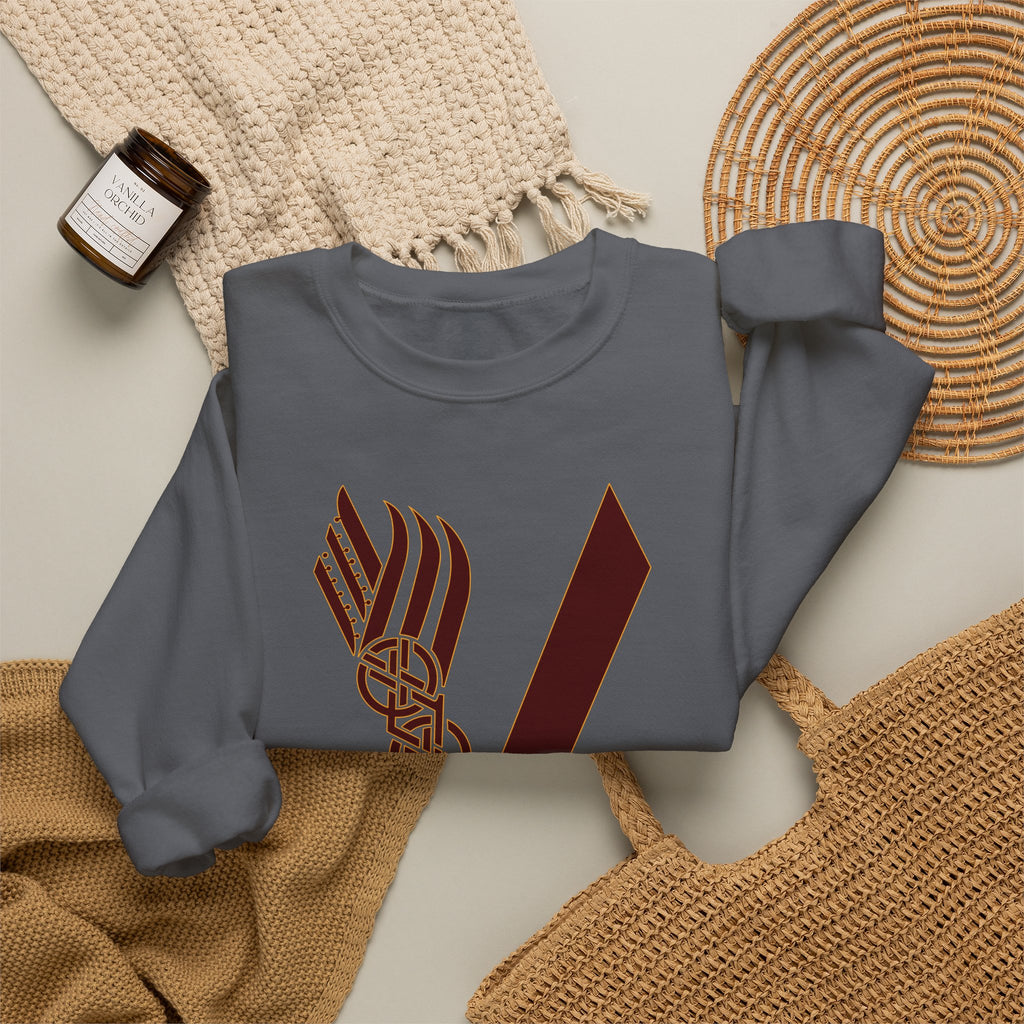 Valley Vikings Norse-Inspired Spirit Fleece Crewneck Sweatshirt