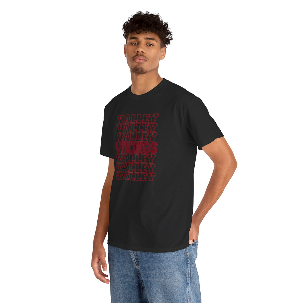 Valley Vikings Repeating Varsity Spirit T-Shirt