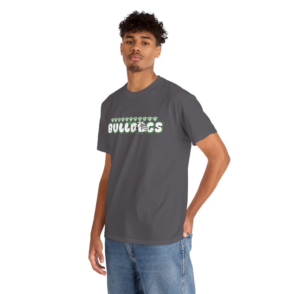 Albuquerque Bulldogs Retro Bubble Letter Spirit T-Shirt