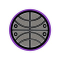 Aztec Basketball (Purple) – Original Aztec Wear Vinyl Kiss-Cut Sticker