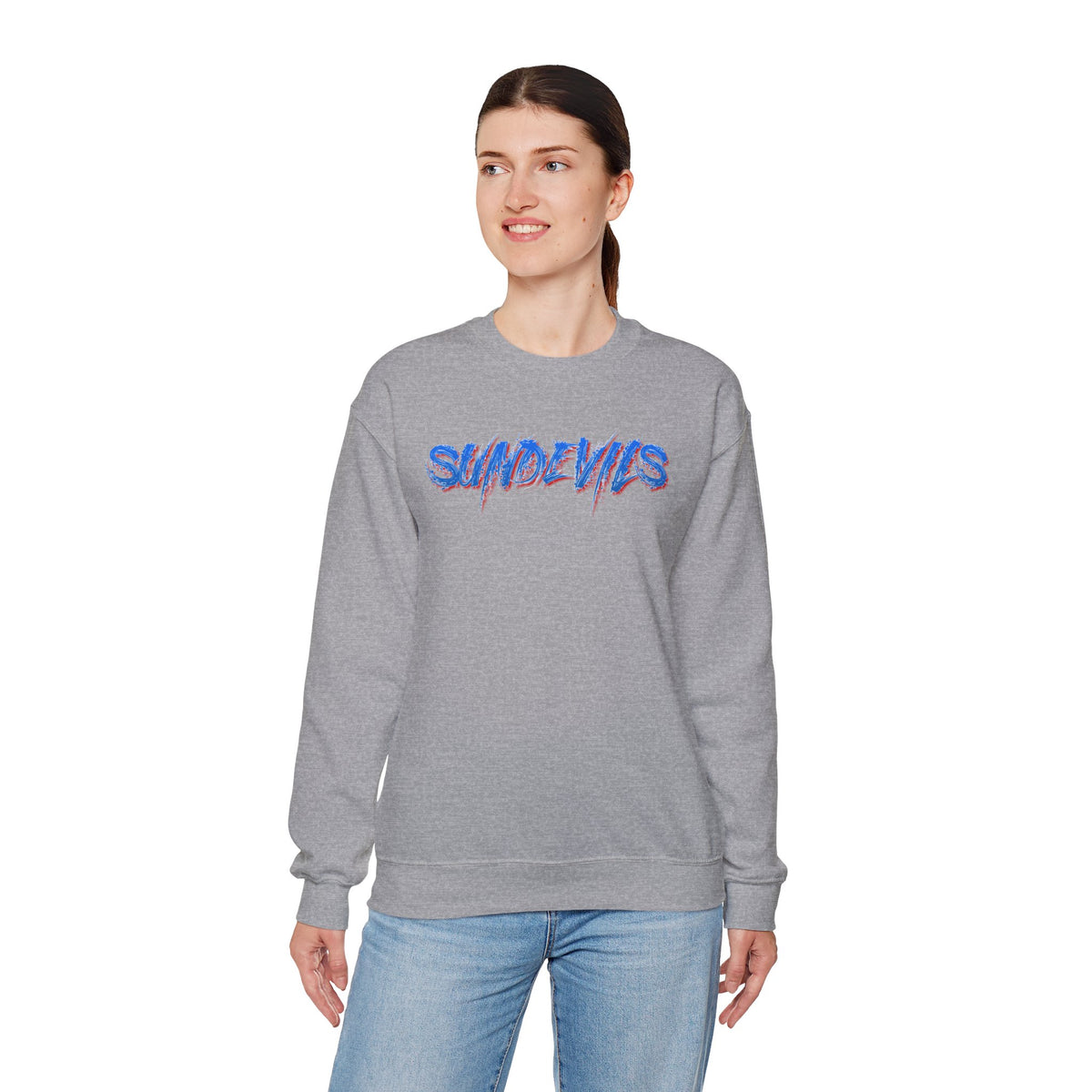 Sandia Prep Sundevils Unisex Heavy Blend™ Crewneck Sweatshirt