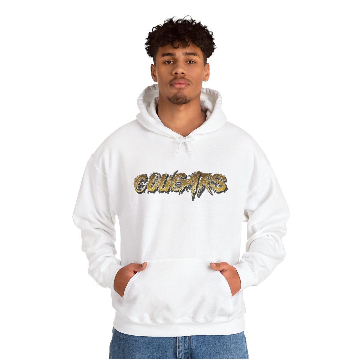 Cibola Cougars Unisex Heavy Blend™ Hooded Sweatshirt