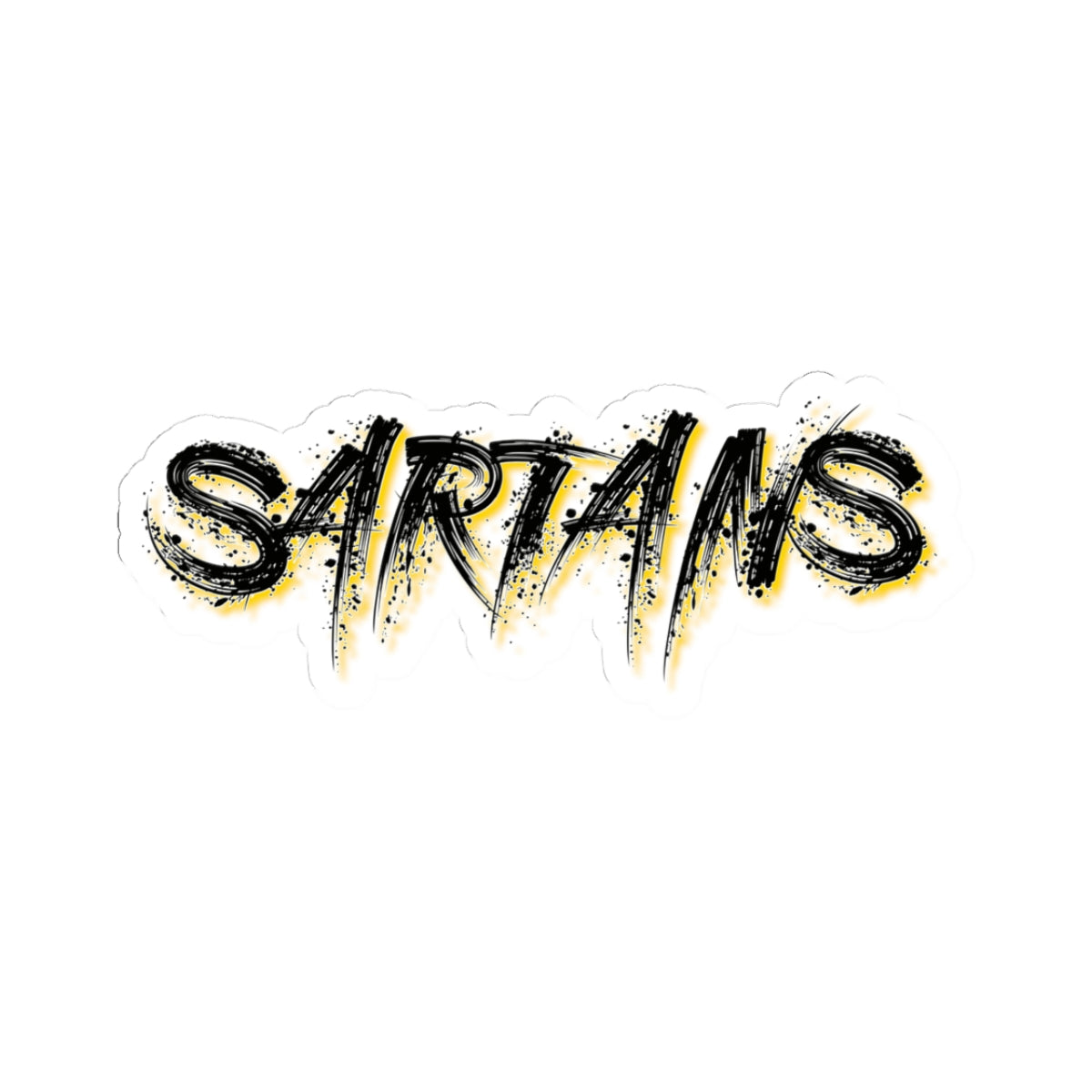 St. Pius Sartans Kiss-Cut Sticker