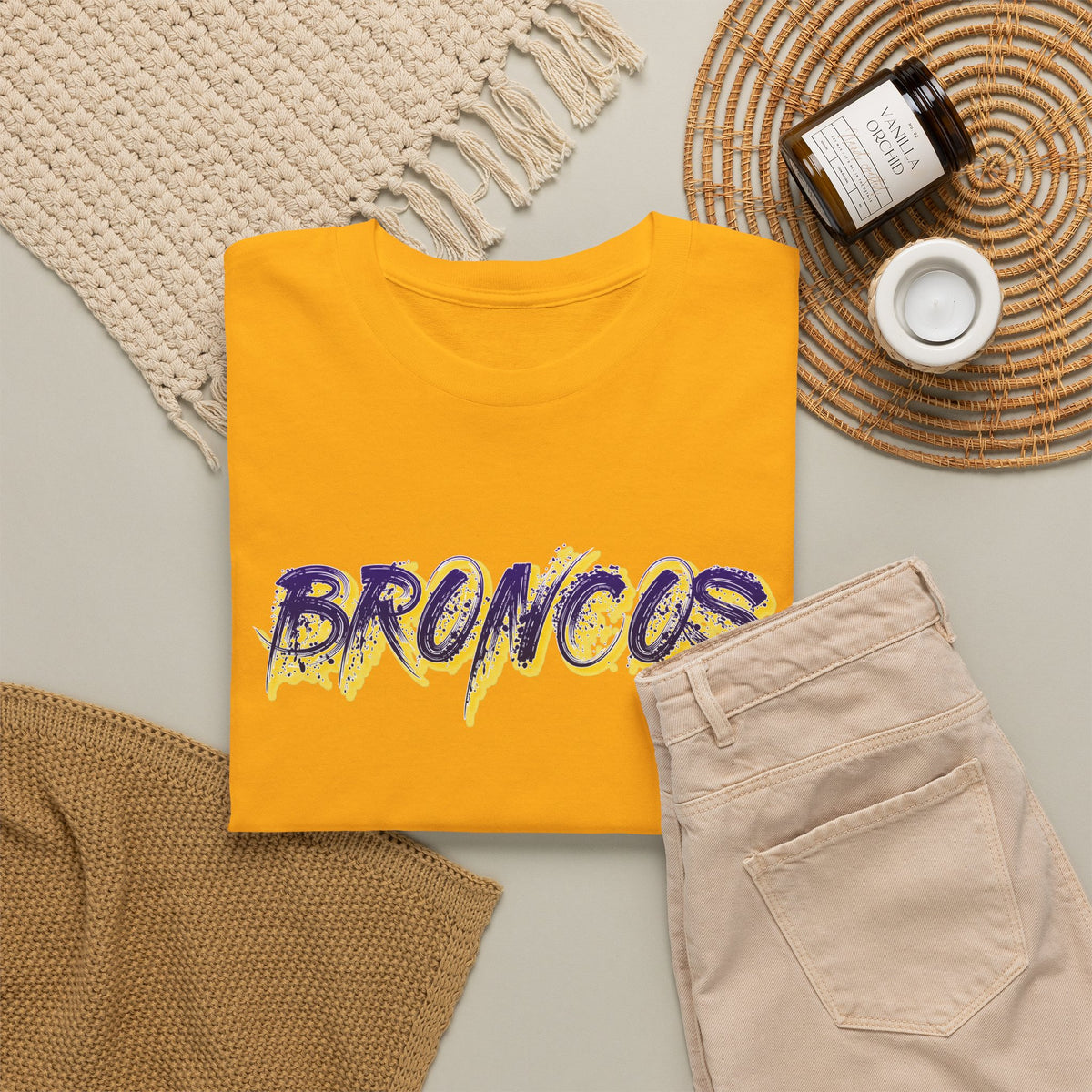 Kirtland Central Broncos Spirit T-shirt