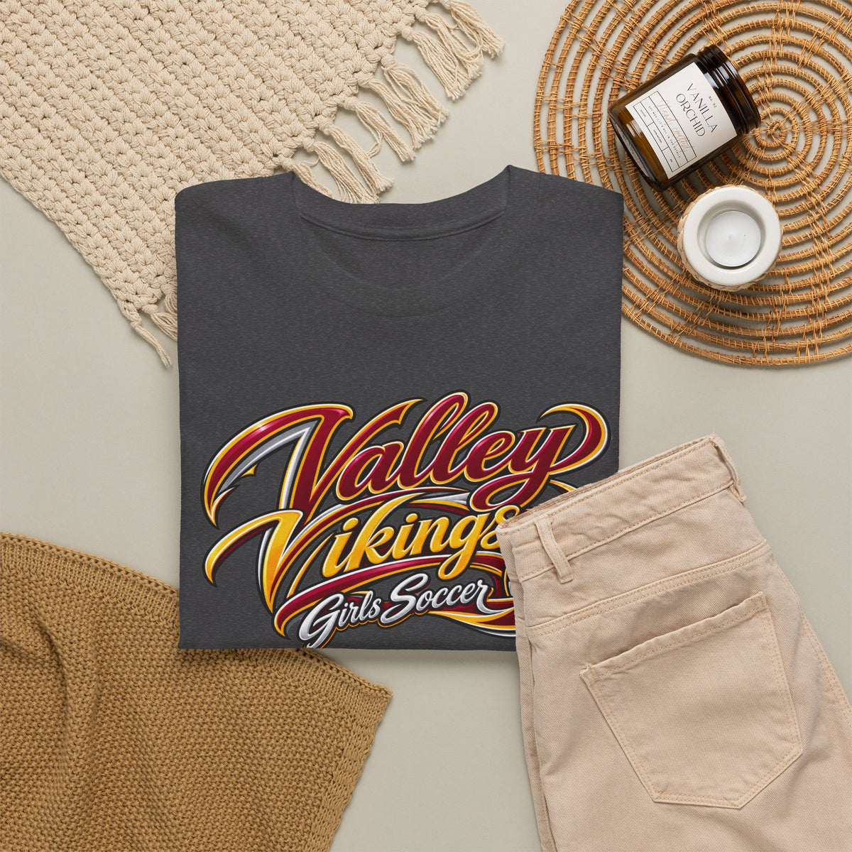 Valley Vikings Girls Soccer Spirit T-Shirt