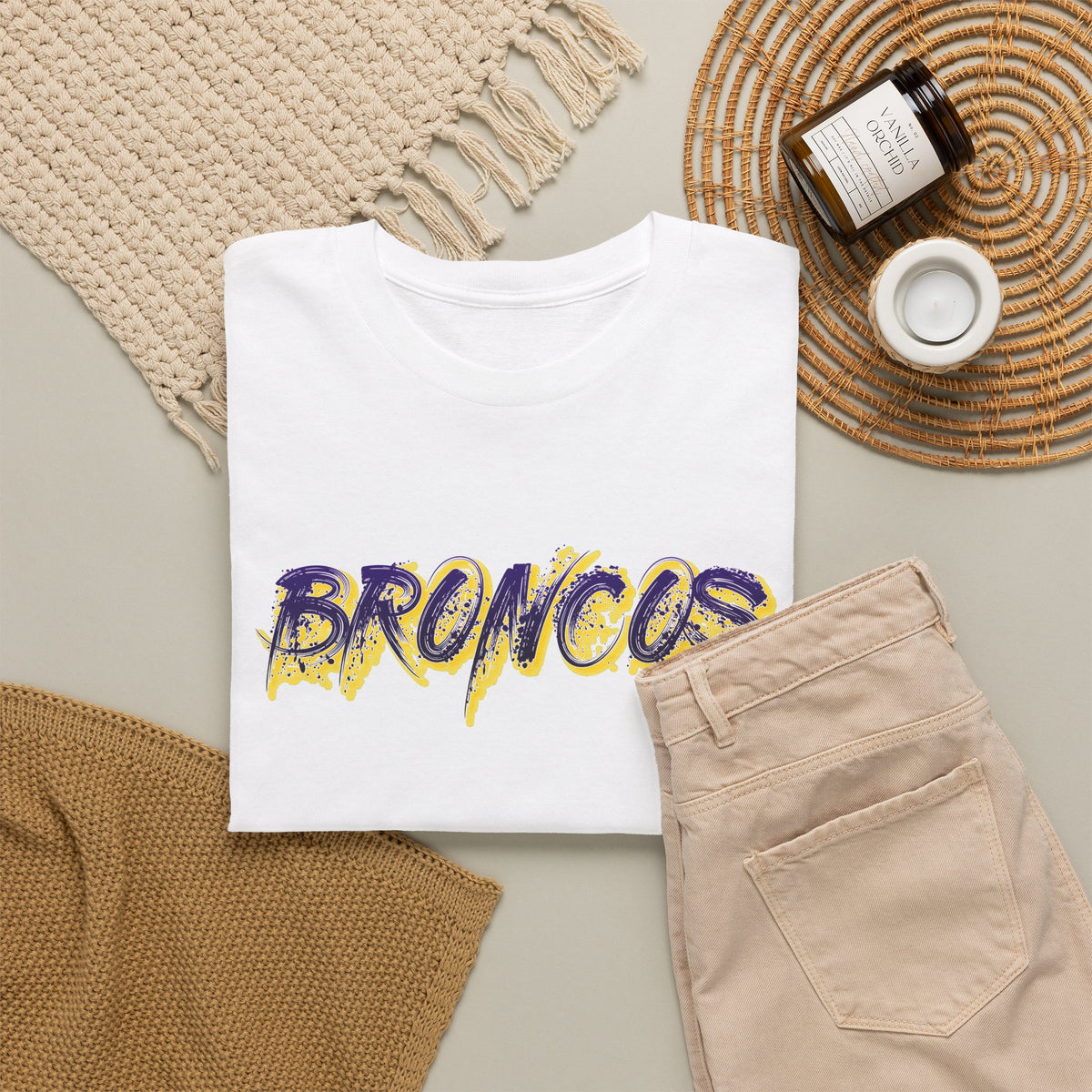 Kirtland Central Broncos Spirit T-shirt