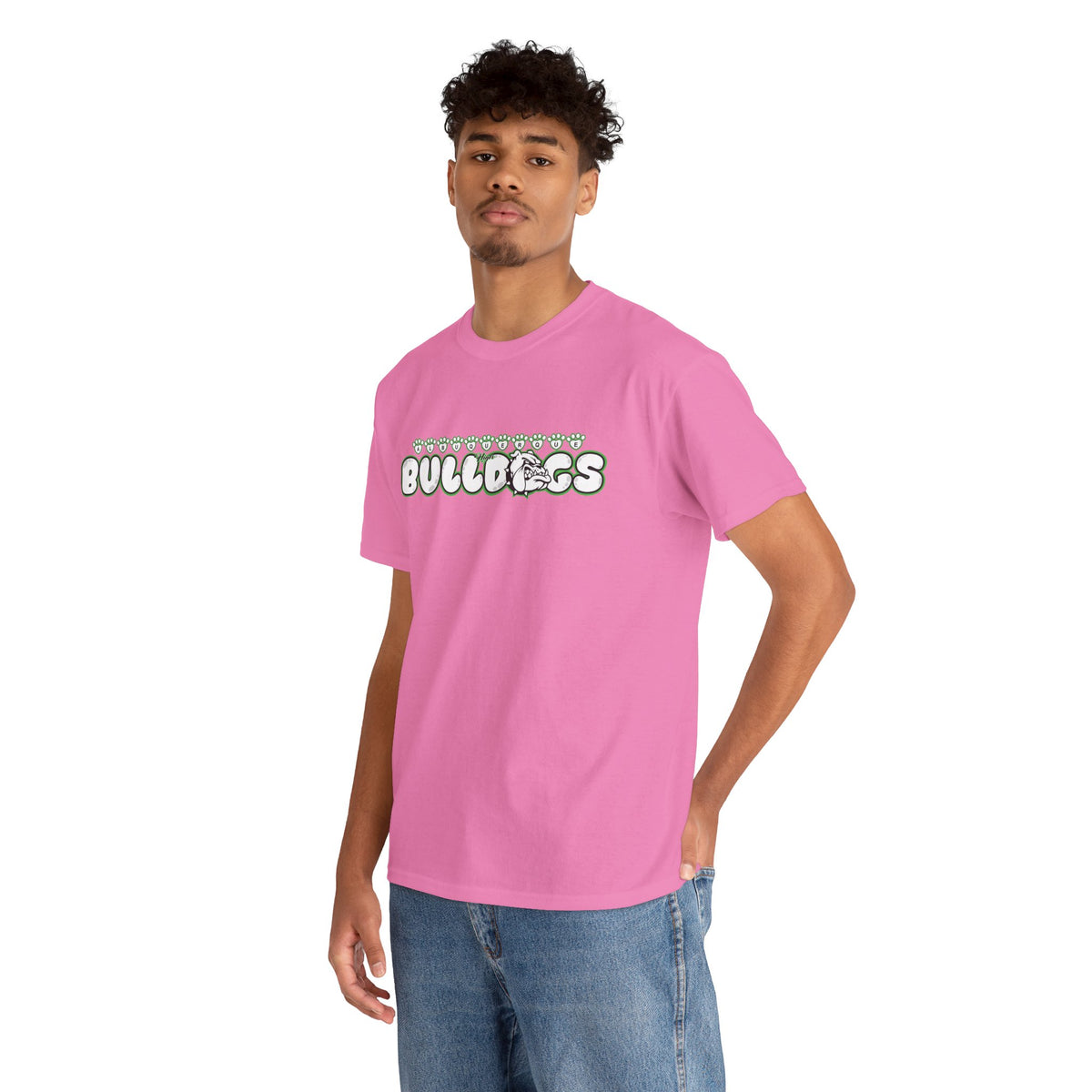 Albuquerque Bulldogs Retro Bubble Letter Spirit T-Shirt