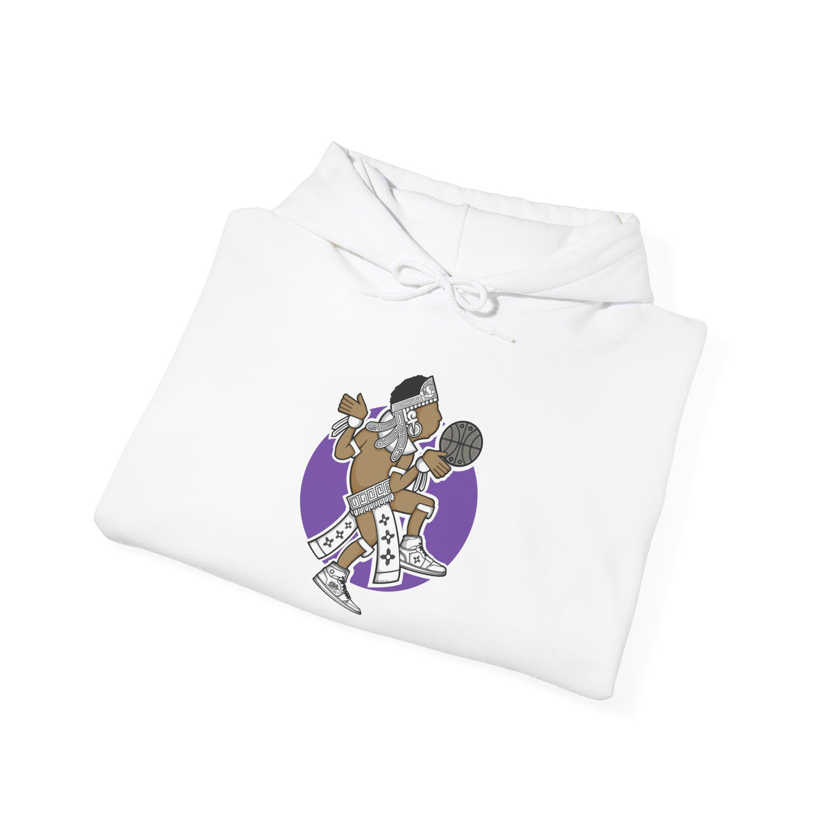 Aztec Hooper (Purple) – Original Aztec Wear Basketball Fleece Hoodie