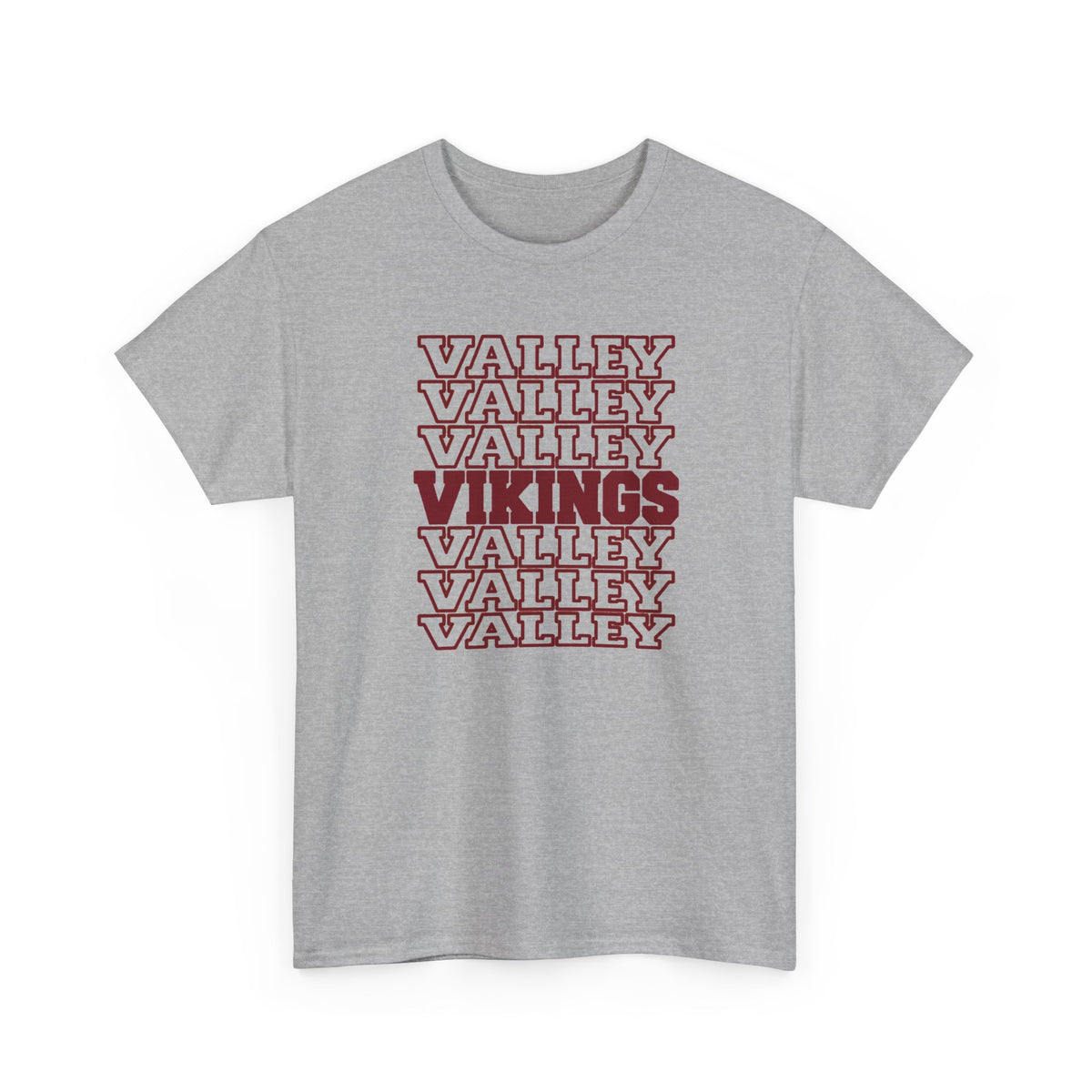 Valley Vikings Repeating Varsity Spirit T-Shirt