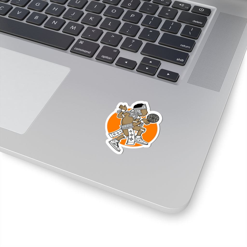 Aztec Hooper (Orange) – Original Aztec Wear Vinyl Kiss-Cut Sticker