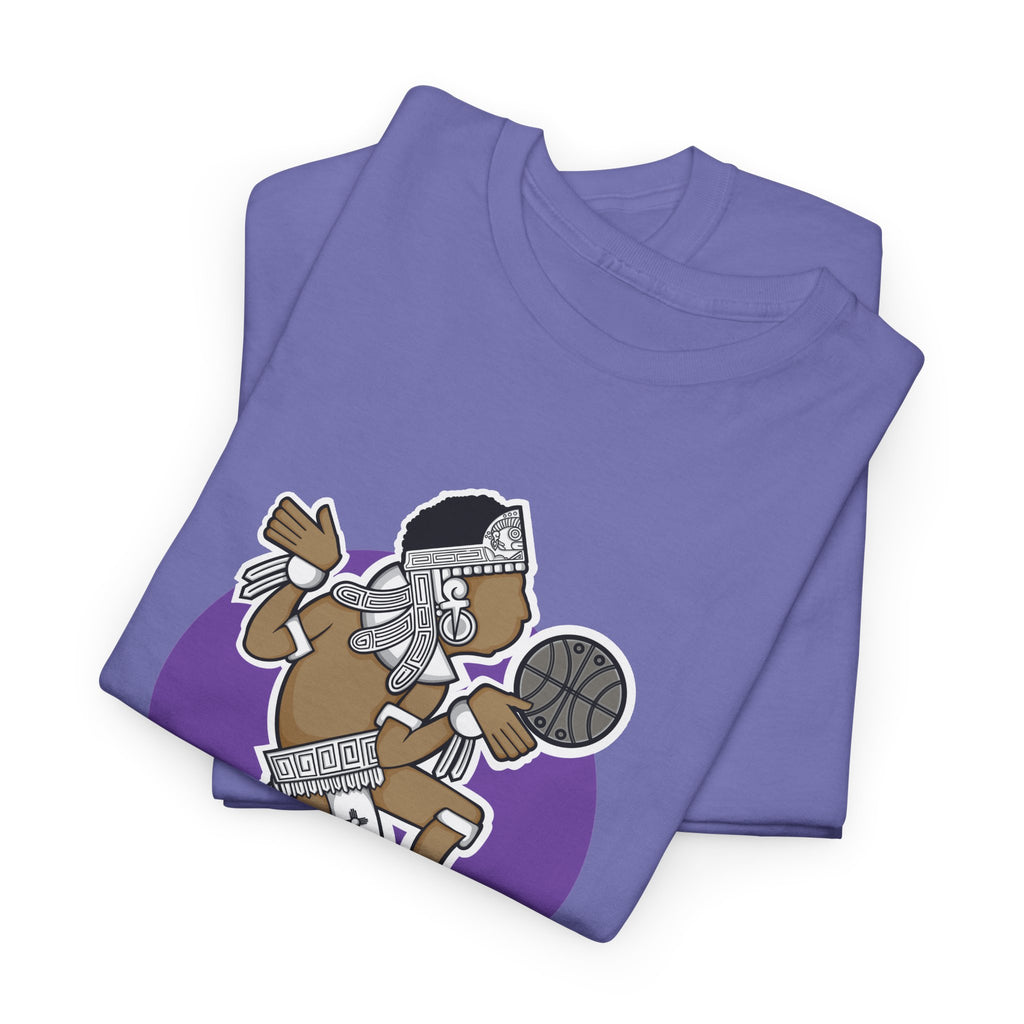 Aztec Hooper (Purple) – Original Aztec Wear Basketball T-Shirt