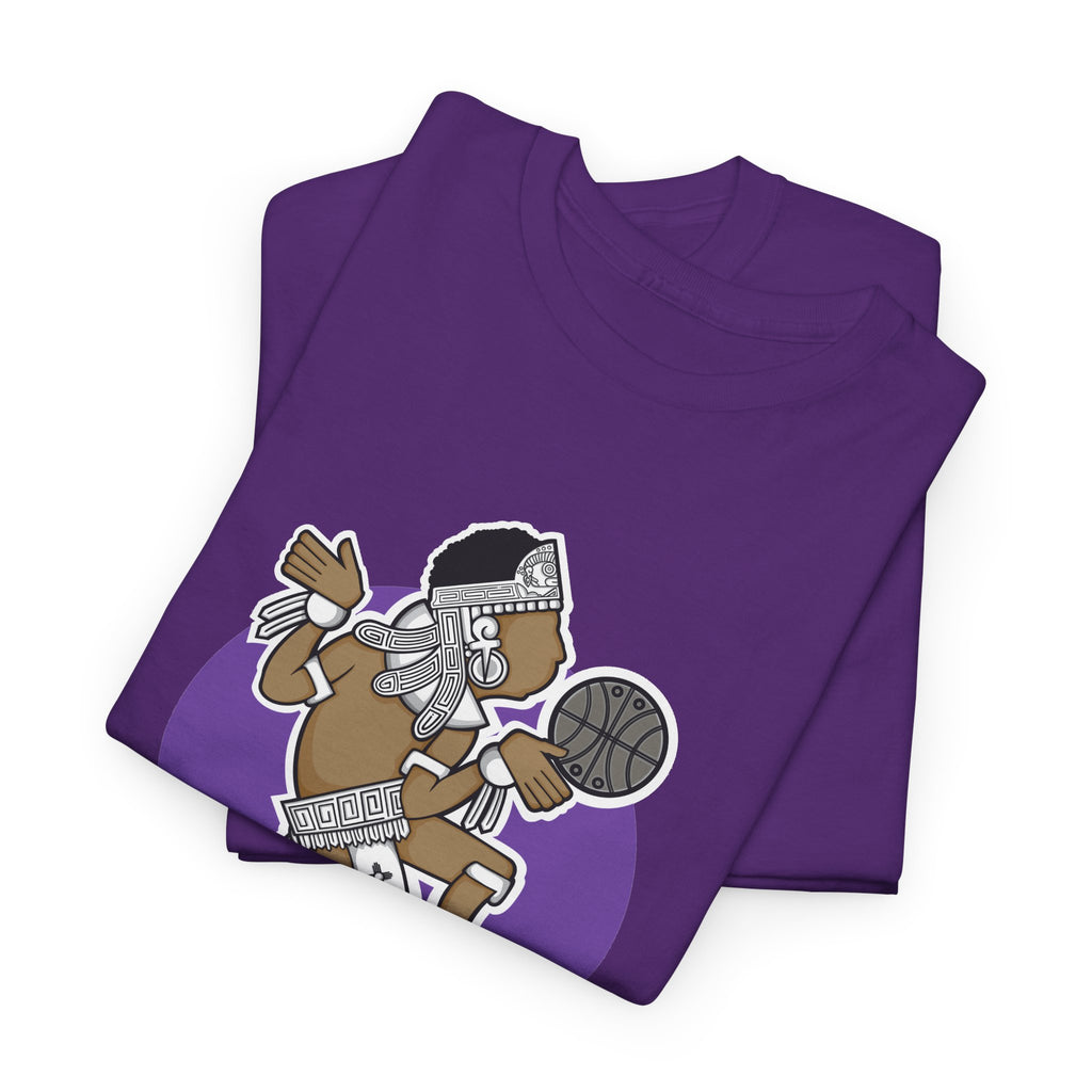 Aztec Hooper (Purple) – Original Aztec Wear Basketball T-Shirt