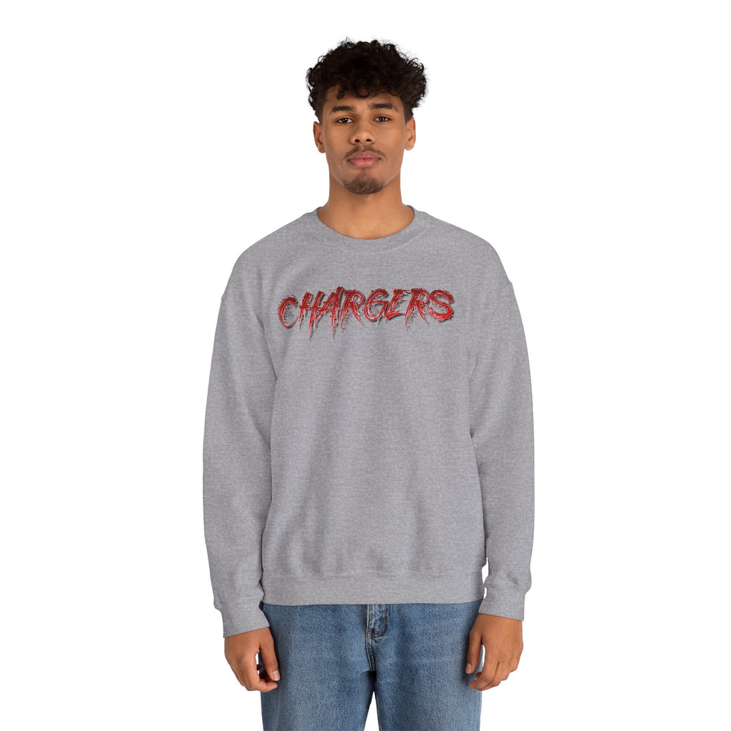 Albuquerque Academy Chargers Unisex Heavy Blend™ Crewneck Sweatshirt