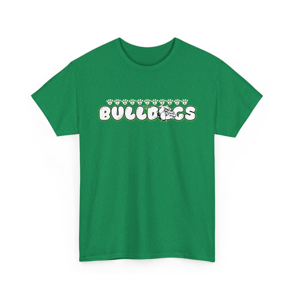 Albuquerque Bulldogs Retro Bubble Letter Spirit T-Shirt