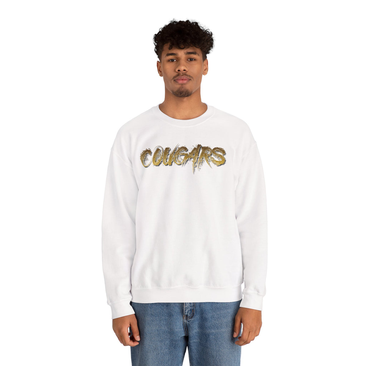 Cibola Cougars Unisex Heavy Blend™ Crewneck Sweatshirt