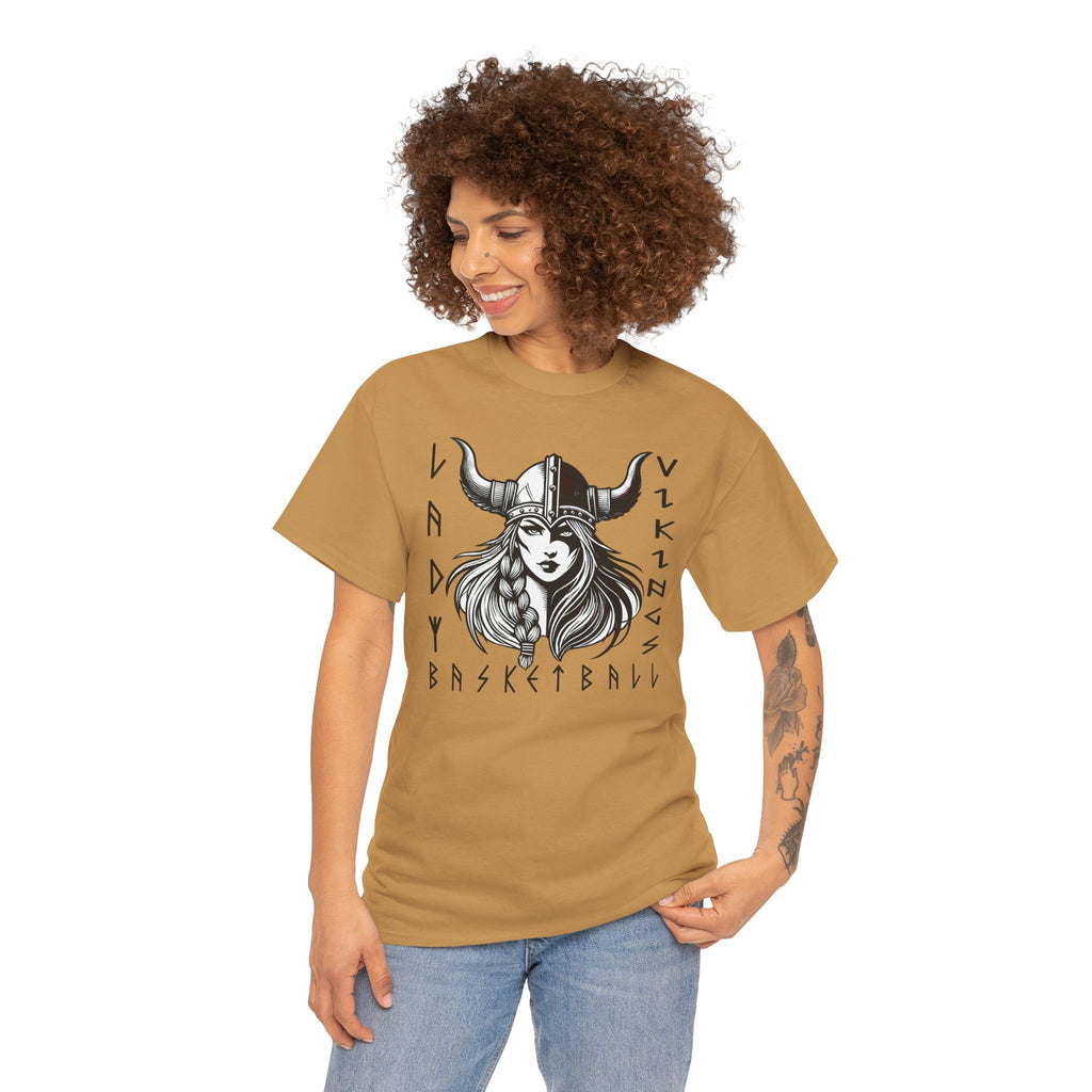 Valley Lady Vikings Basketball Norse Warrior Spirit T-Shirt