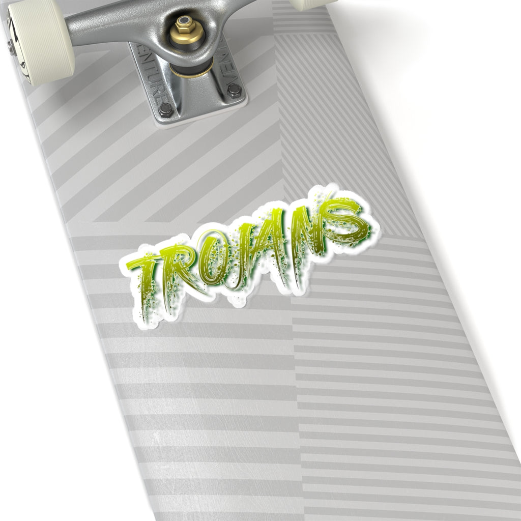 Mayfield Trojans Logo Kiss-Cut Sticker