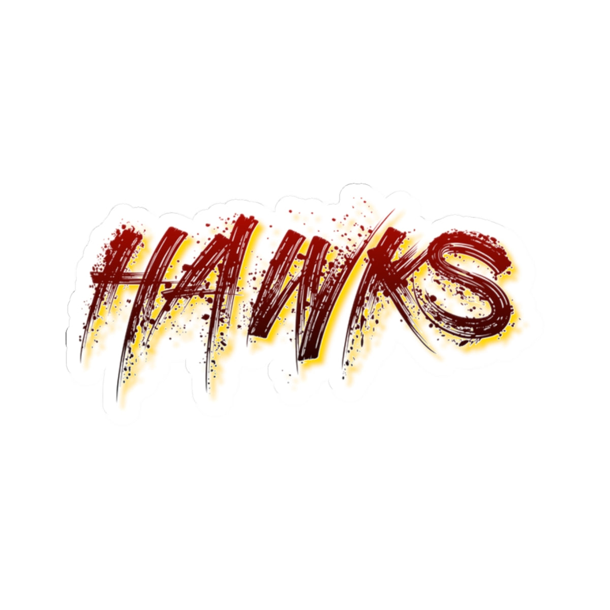 Centennial Hawks Kiss-Cut Sticker