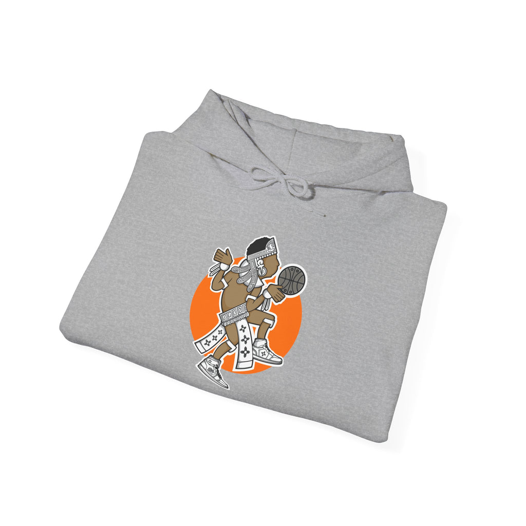 Aztec Hooper (Orange) – Original Aztec Wear Basketball Fleece Hoodie
