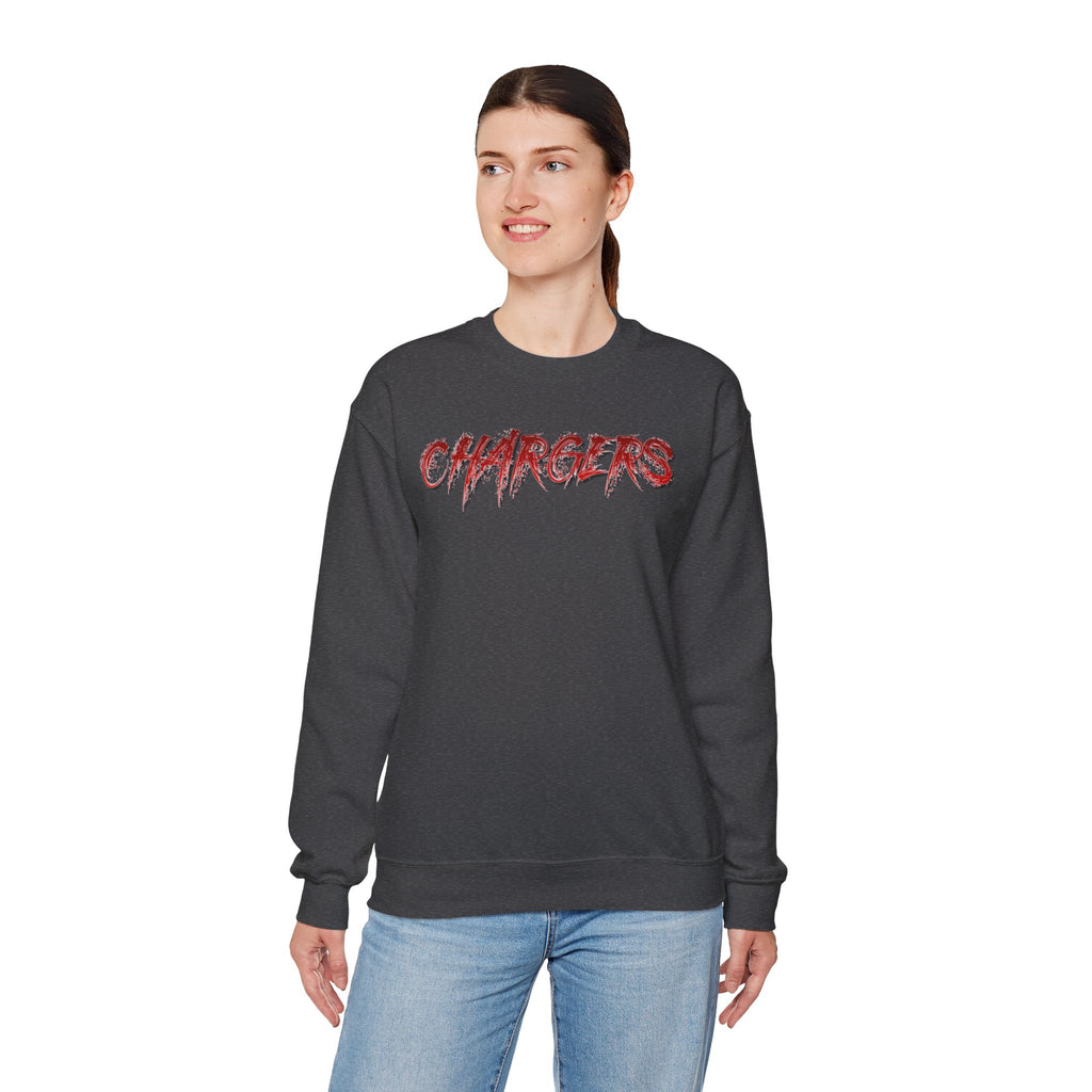 Albuquerque Academy Chargers Unisex Heavy Blend™ Crewneck Sweatshirt