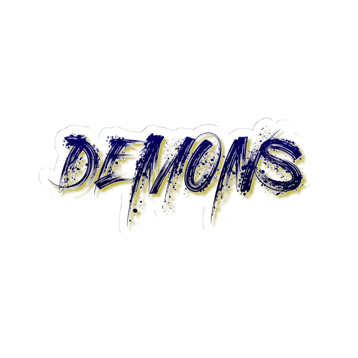 Santa Fe Demons Kiss-Cut Sticker