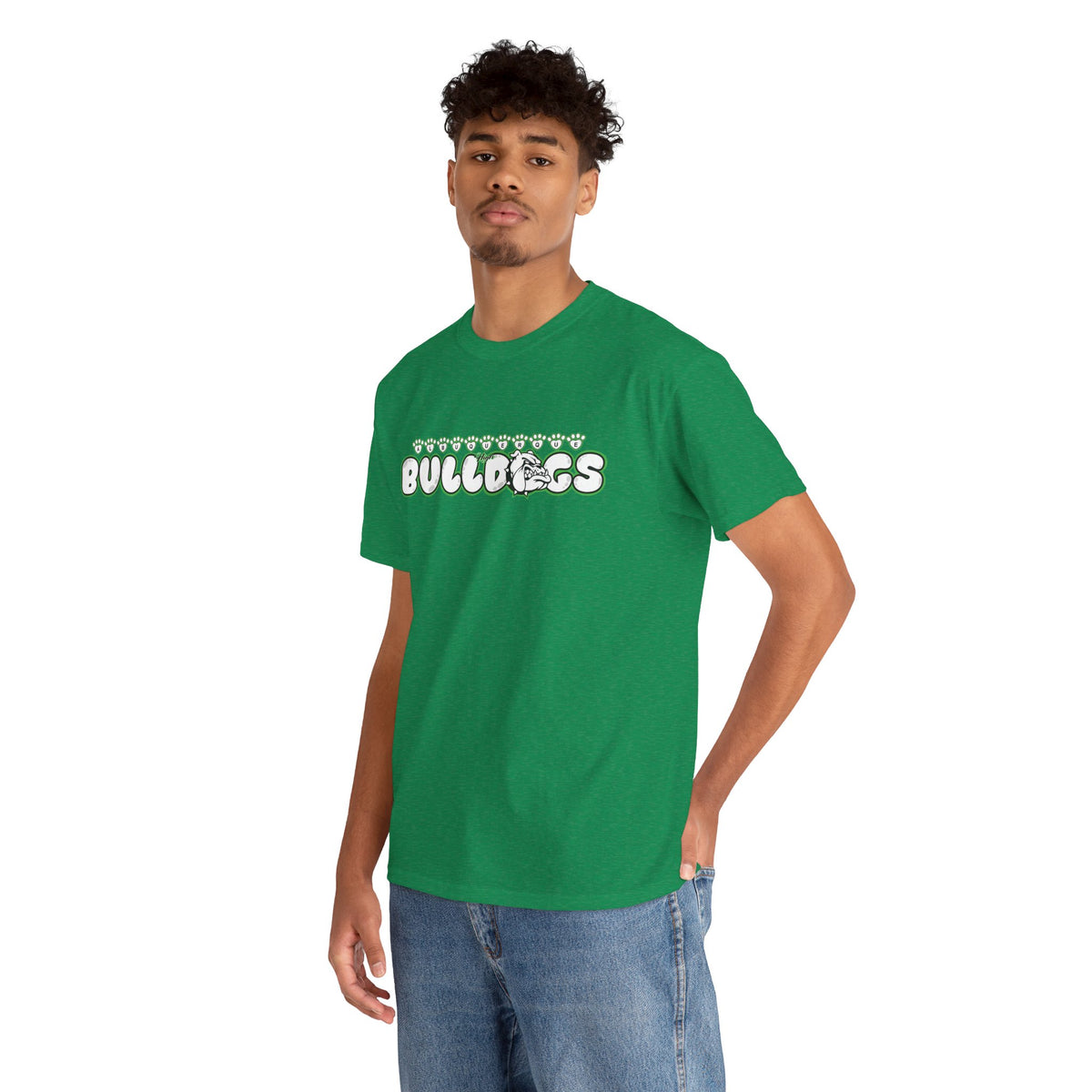 Albuquerque Bulldogs Retro Bubble Letter Spirit T-Shirt