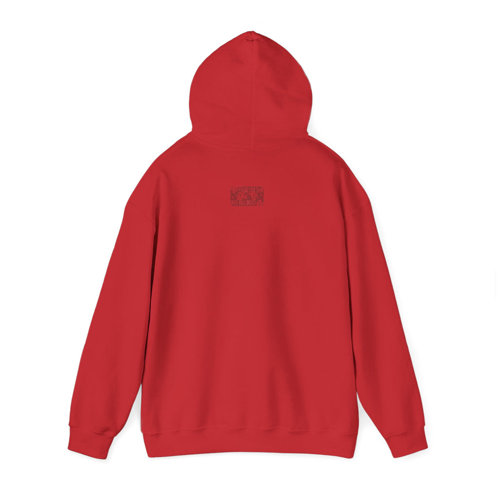 Aztec Wall (Black) – Original Hand-Drawn Aztec Wear Hoodie