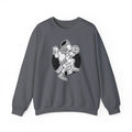 Aztec Hooper (Black & White) – Original Aztec Wear Basketball Fleece Crewneck Sweatshirt