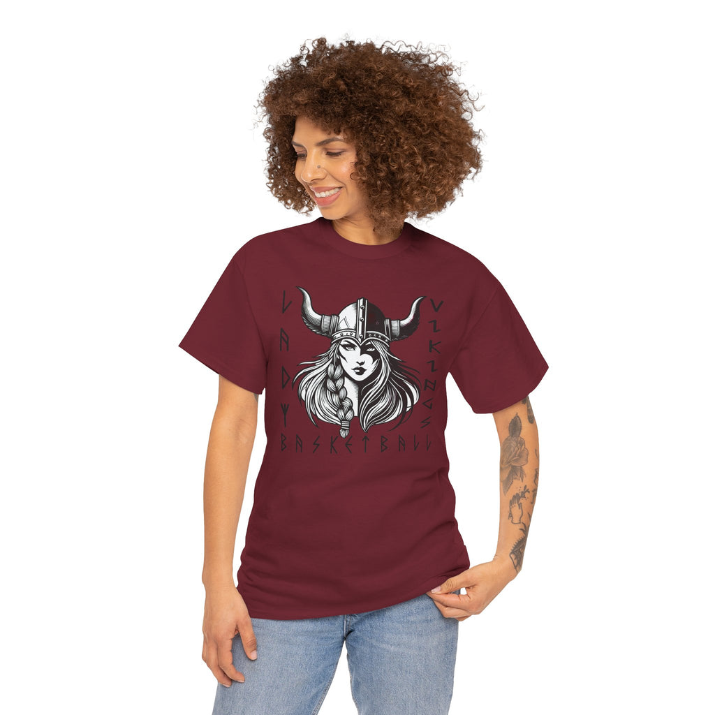 Valley Lady Vikings Basketball Norse Warrior Spirit T-Shirt