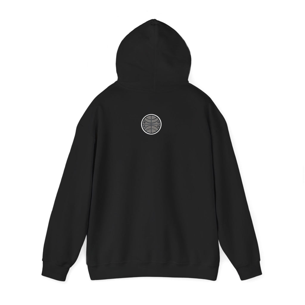 Aztec Hooper (Black & White) – Original Aztec Wear Basketball Fleece Hoodie