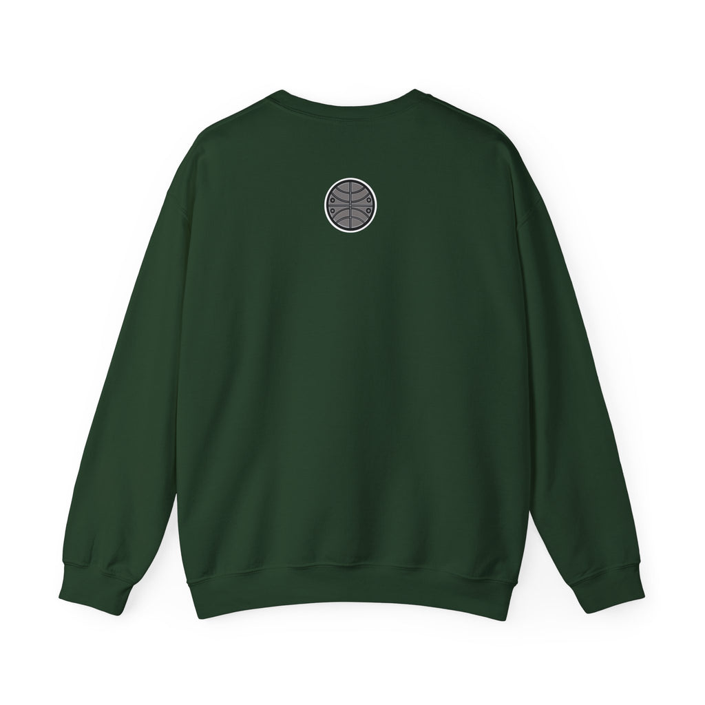 Aztec Hooper (Black & White) – Original Aztec Wear Basketball Fleece Crewneck Sweatshirt