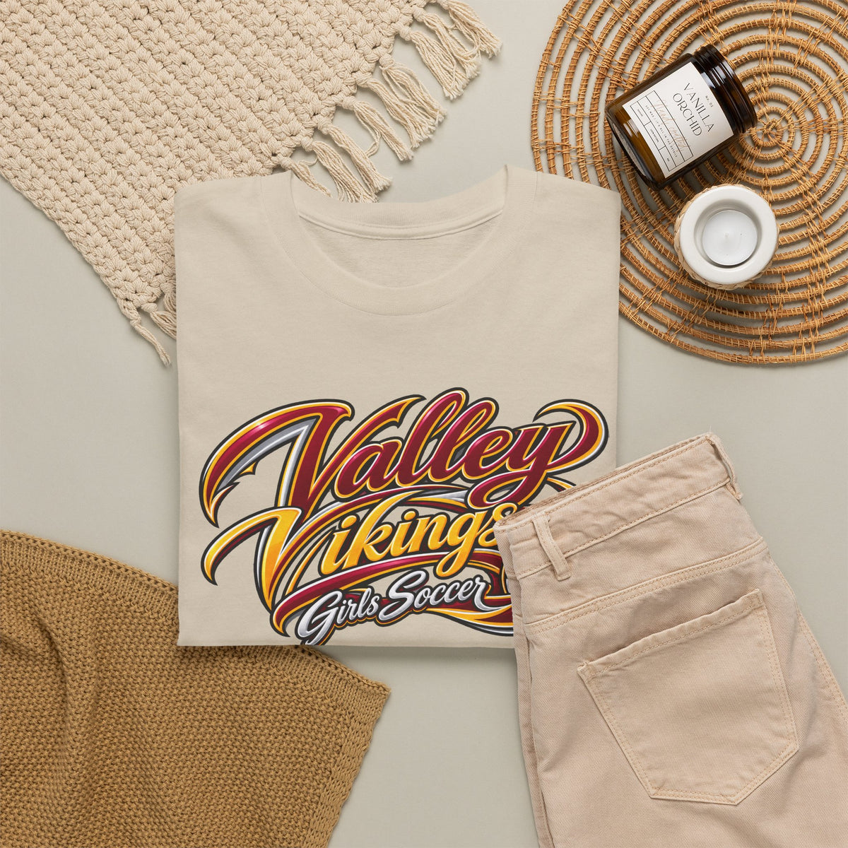 Valley Vikings Girls Soccer Spirit T-Shirt