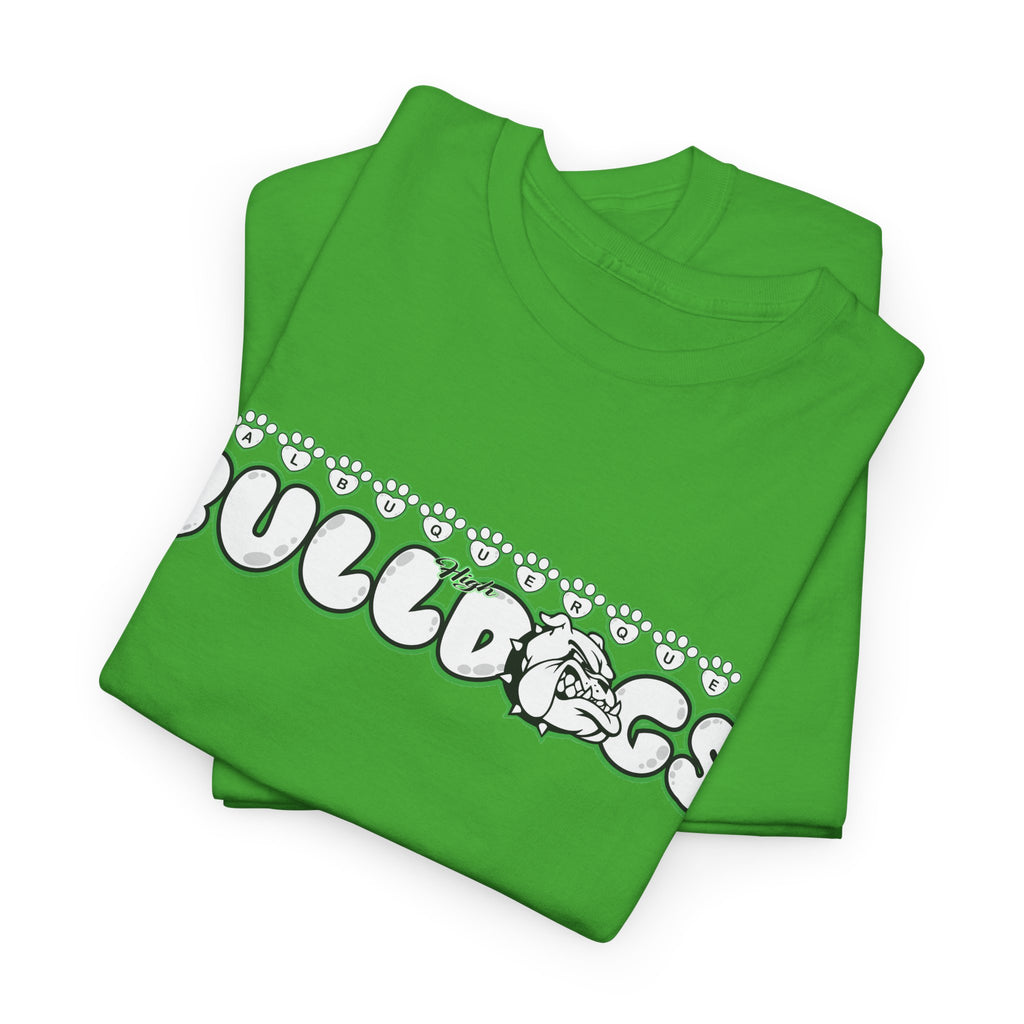 Albuquerque Bulldogs Retro Bubble Letter Spirit T-Shirt