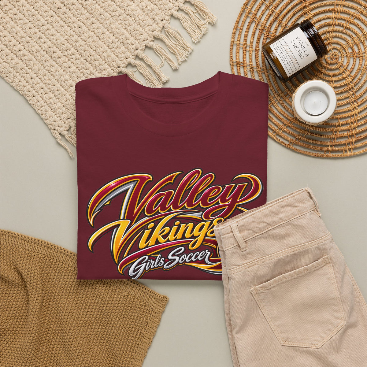Valley Vikings Girls Soccer Spirit T-Shirt