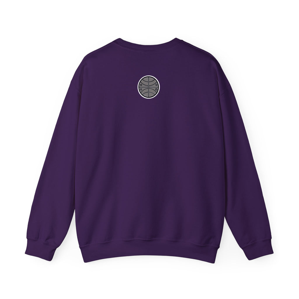 Aztec Hooper (Black & White) – Original Aztec Wear Basketball Fleece Crewneck Sweatshirt
