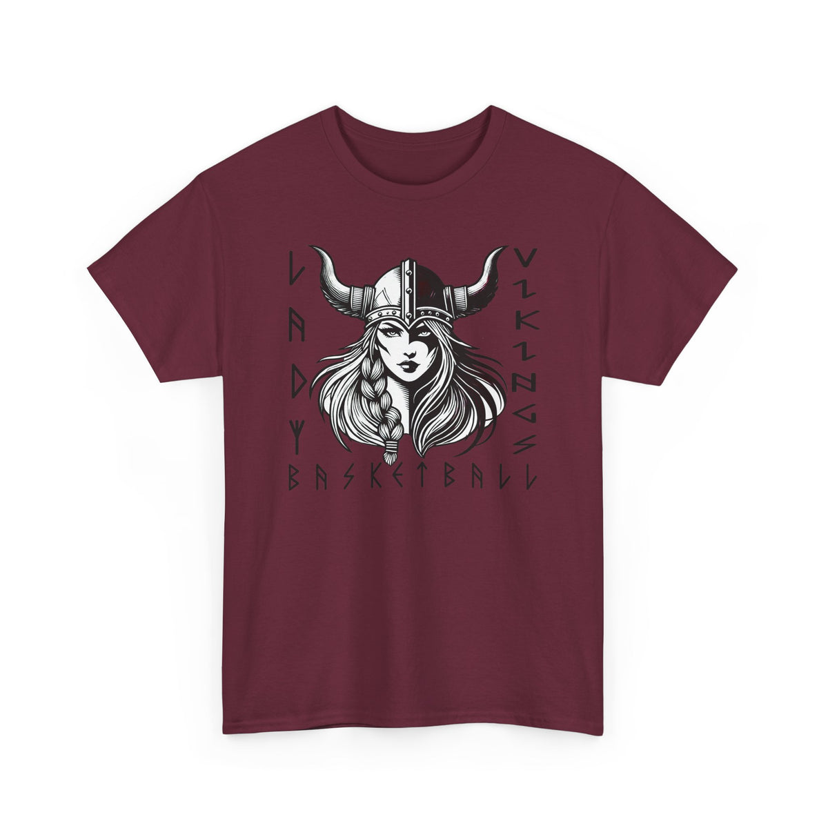 Valley Lady Vikings Basketball Norse Warrior Spirit T-Shirt