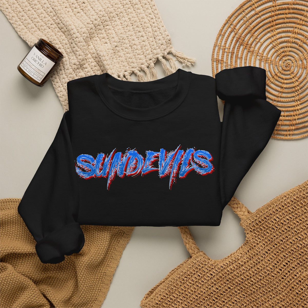 Sandia Prep Sundevils Unisex Heavy Blend™ Crewneck Sweatshirt
