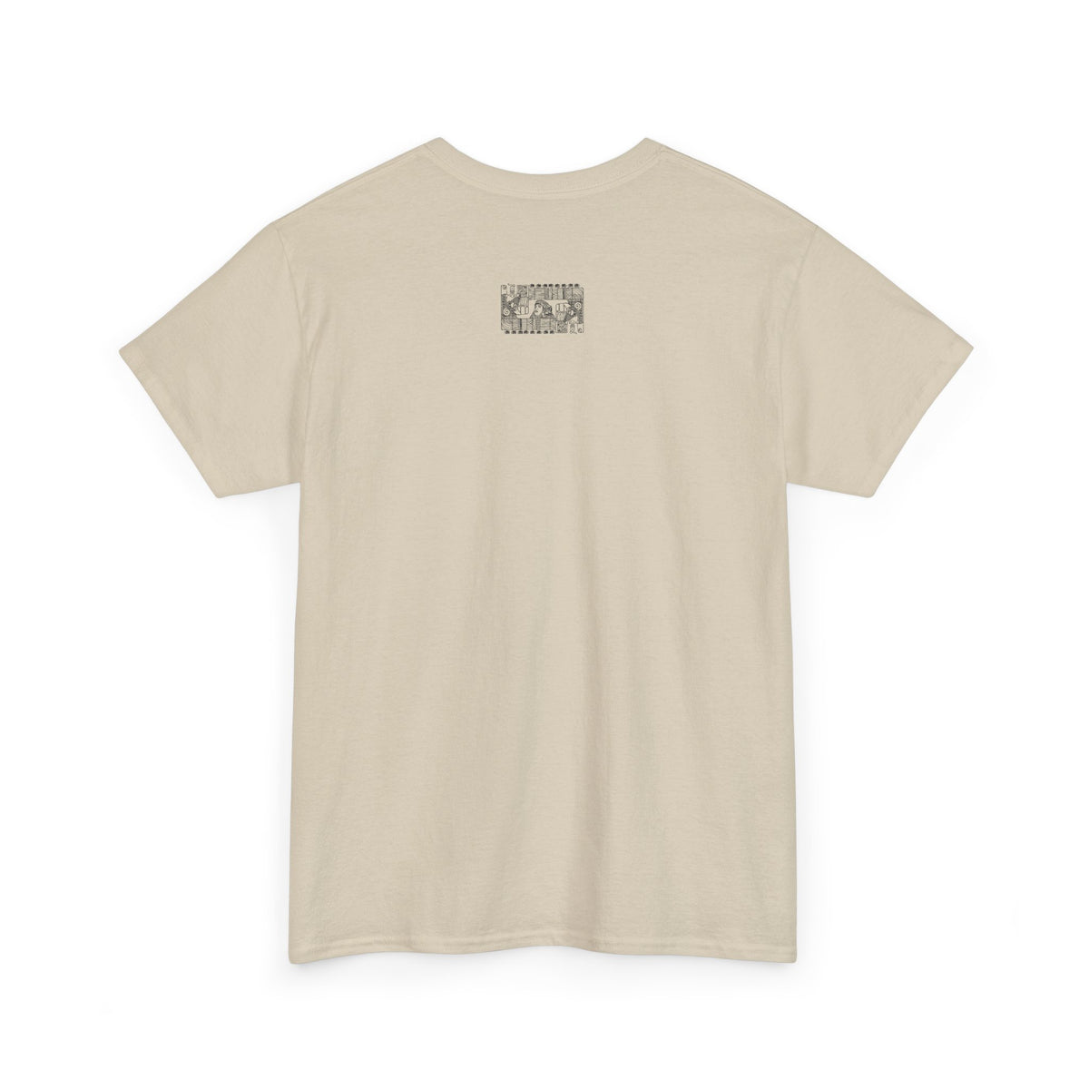 Aztec Wall (Black) – Original Hand-Drawn Aztec Wear T-Shirt
