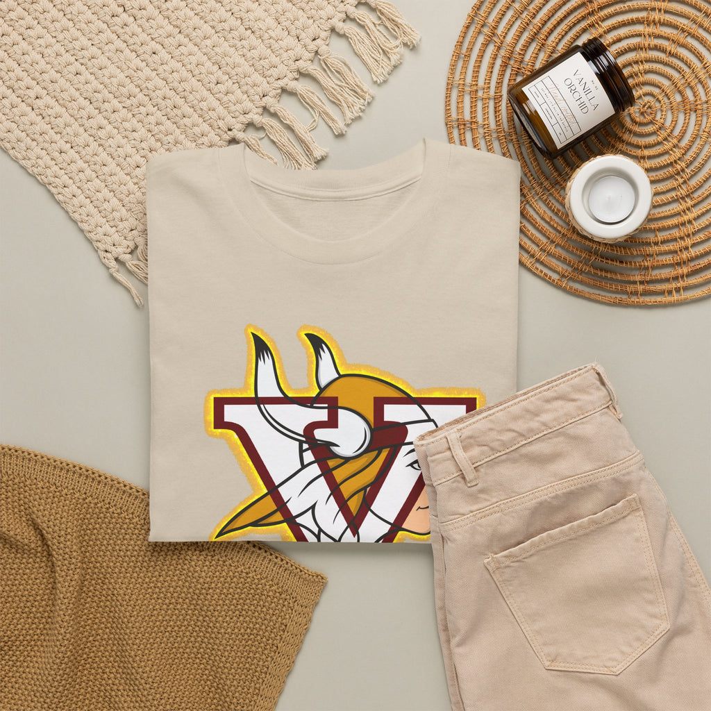 Valley Lady Vikings Basketball Classic Logo Spirit T-Shirt
