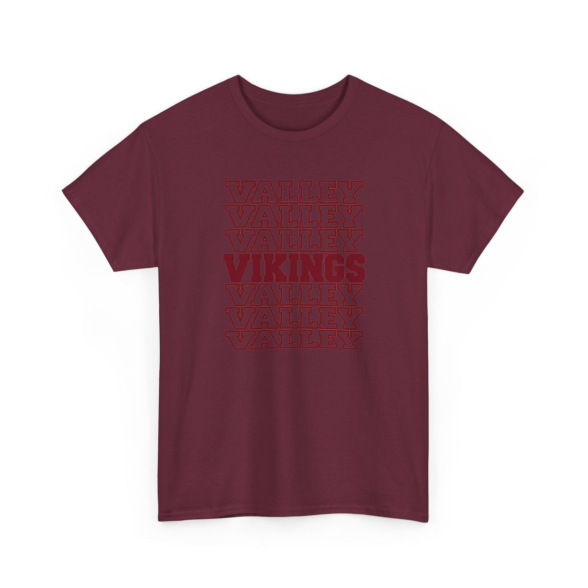 Valley Vikings Repeating Varsity Spirit T-Shirt
