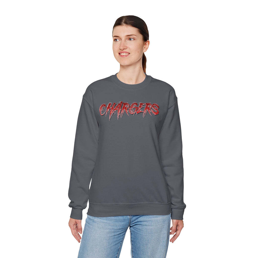 Albuquerque Academy Chargers Unisex Heavy Blend™ Crewneck Sweatshirt