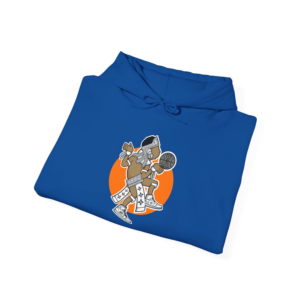 Aztec Hooper (Orange) – Original Aztec Wear Basketball Fleece Hoodie