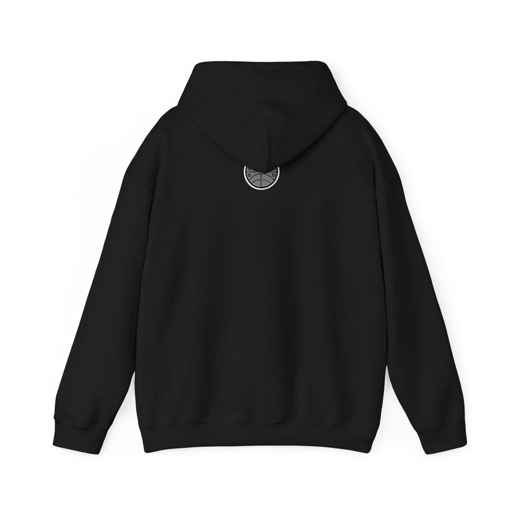 Aztec Hooper (Black & White) – Original Aztec Wear Basketball Fleece Hoodie