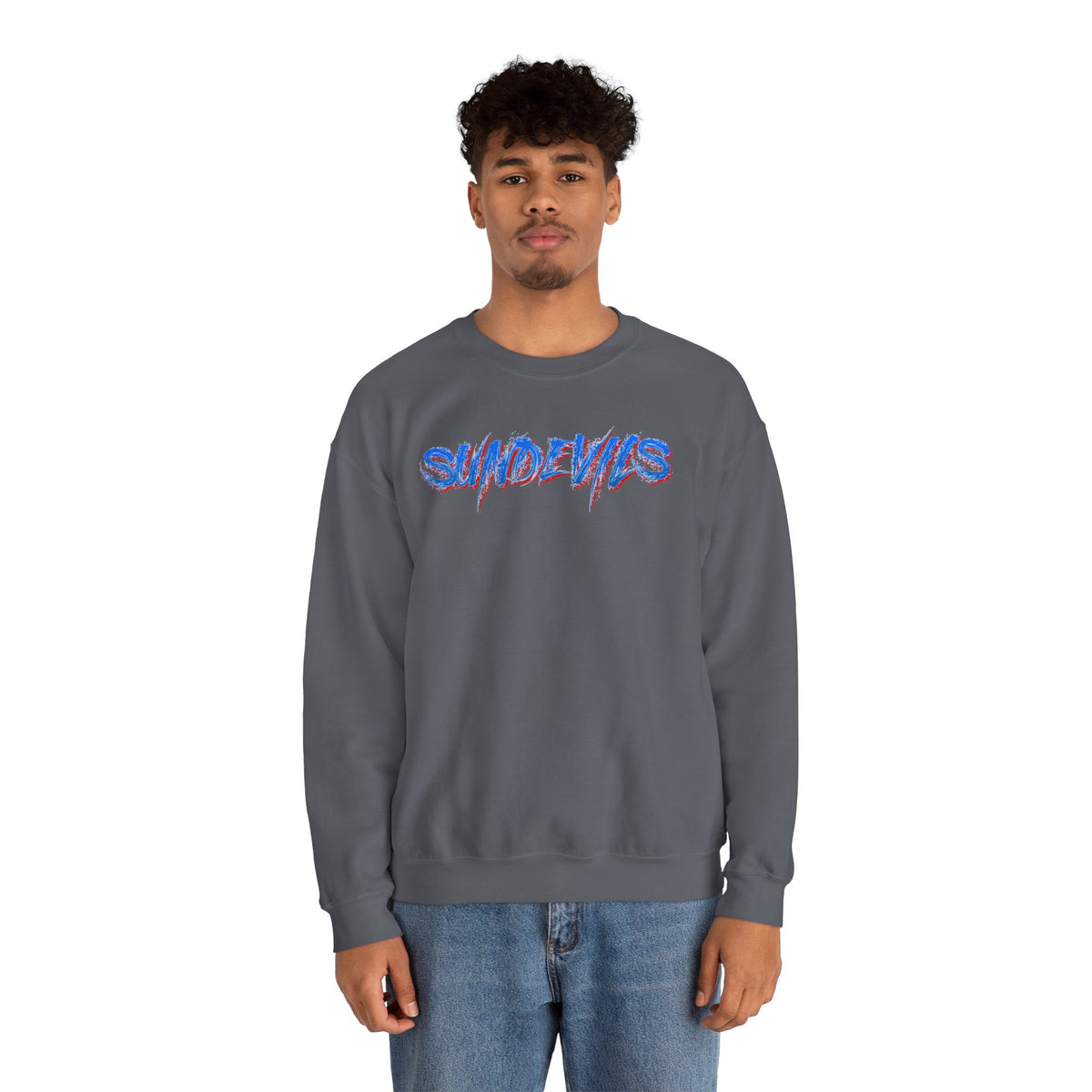 Sandia Prep Sundevils Unisex Heavy Blend™ Crewneck Sweatshirt