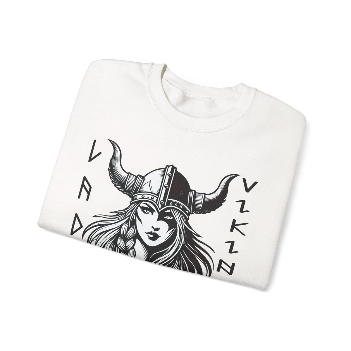 Valley Lady Vikings Basketball Norse Warrior Spirit Fleece Crewneck Sweatshirt