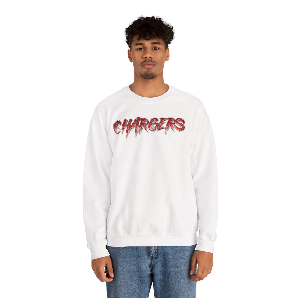 Albuquerque Academy Chargers Unisex Heavy Blend™ Crewneck Sweatshirt
