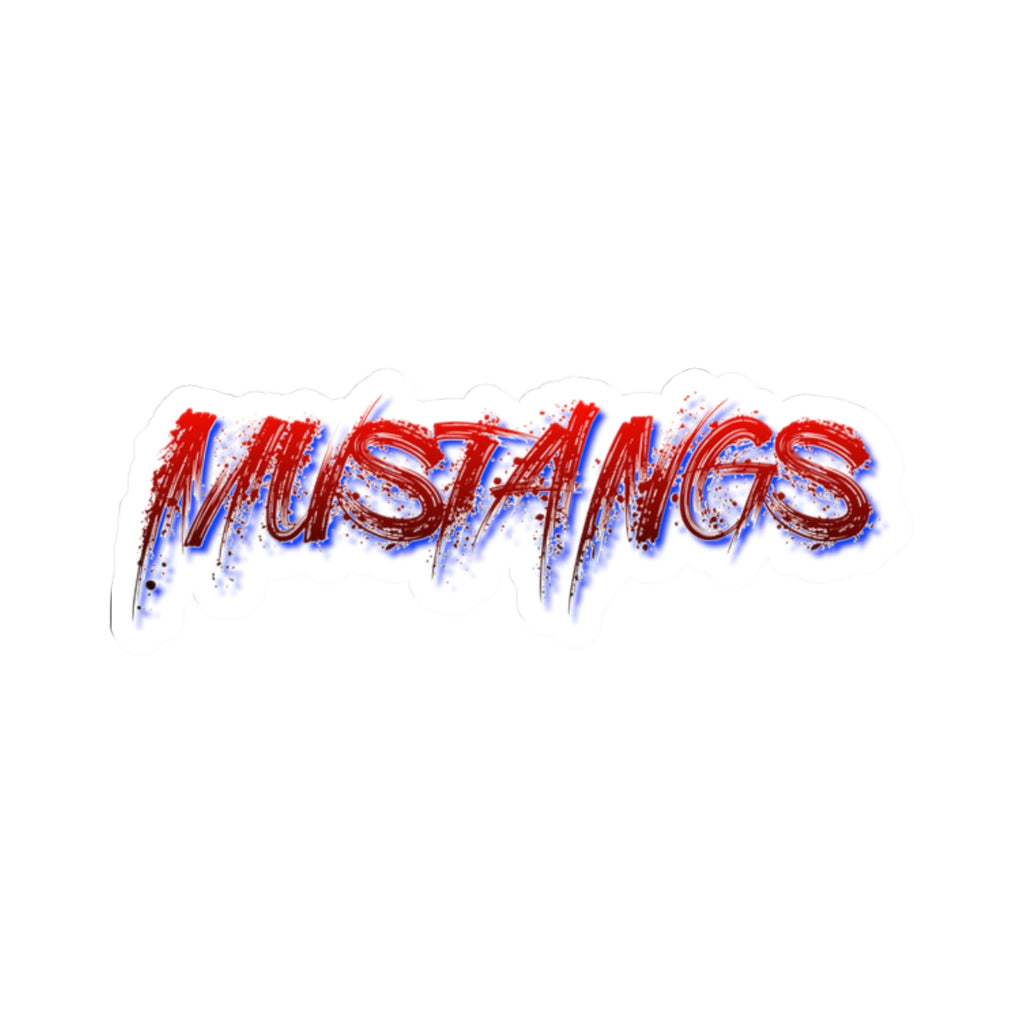 West Mesa Mustangs Kiss-Cut Sticker