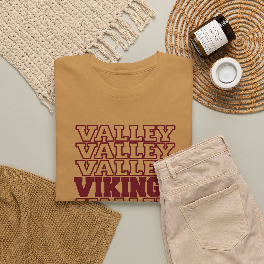 Valley Vikings Repeating Varsity Spirit T-Shirt