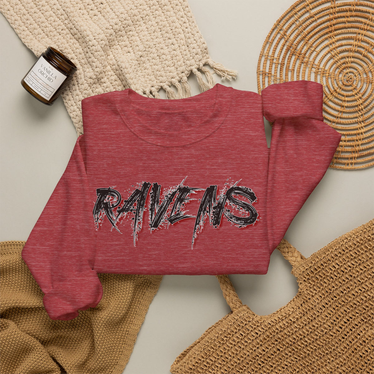 Rio Grande Ravens Unisex Heavy Blend™ Crewneck Sweatshirt